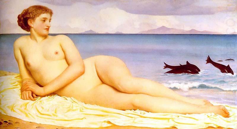 Lord Frederic Leighton Actaea, the Nymph of the Shore china oil painting image